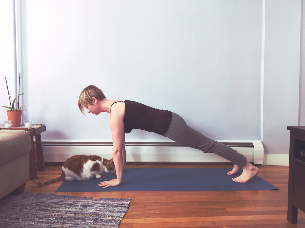 Yoga Pose: Low Push-up